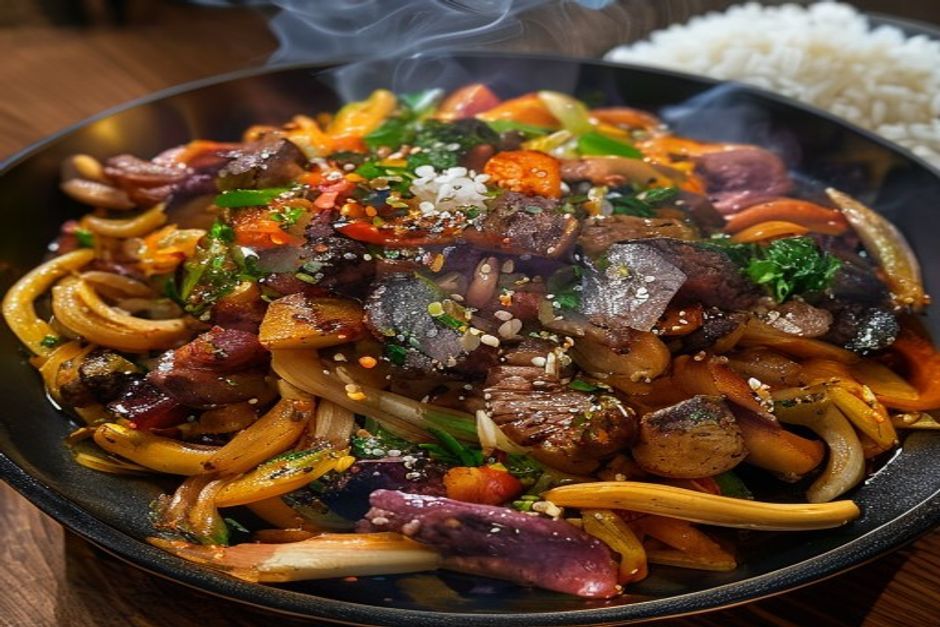 Sauté de porc la Chinoise